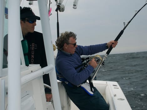 August Bluefin Tuna caught on fly rod